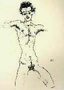 Egon Schiele Nude Self Portrait china oil painting artist
